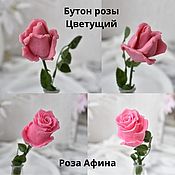 Материалы для творчества handmade. Livemaster - original item Silicone Shape Rosebud Blooming, Rose Athena. Handmade.