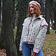 Телогрея-душегрея. Куртки. Елена. Бохо одежда 'Дело вкуса' (elena-delovkusa). Ярмарка Мастеров.  Фото №5