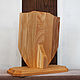 Order Stand (stand) for collectible knives made of solid ash. MathomsCrafts (vsyakovina). Livemaster. . Knives Фото №3