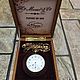 Винтаж: Антикварные карманные часы Henry Moser&Cie. Юбилейные, Часы винтажные, Москва,  Фото №1