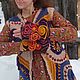  Повязка на голову Там где распускается радость. Повязки. Мариша Рябова (improvizatsiya). Ярмарка Мастеров.  Фото №4