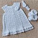 Lace dress "Angel". Baptismal shirts. Svetlana Belova. Online shopping on My Livemaster.  Фото №2