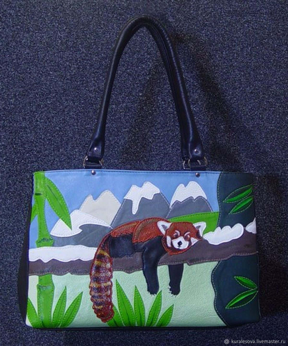 7226e3c568525dc47b71bbb361dl leather leather bag red panda