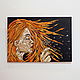 The painting on wood 50x75sm "Desire", Pictures, Moscow,  Фото №1