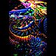 Флюрное визионерское полотно  "Fluororunner". Элементы экстерьера. Fractalika. Ярмарка Мастеров.  Фото №7