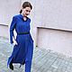 Платье-рубашка с разрезами на рукавах, Платья, Москва,  Фото №1