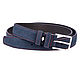 Women's Suede belt blue belt Women's leather belt Long, Straps, Riga,  Фото №1