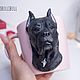 Декор кружки кане-корсо. Кружки и чашки. artroombullibull. Интернет-магазин Ярмарка Мастеров.  Фото №2