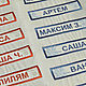 Новогодние бирки Персональные подарки с именем Этикетки на одежду. Подарочные боксы. Бобровый папа (tenek). Ярмарка Мастеров.  Фото №4