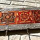 Вешалка-ключница настенная "Red and Black". Ключницы настенные. Светлана С. Ярмарка Мастеров.  Фото №4