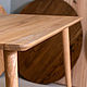 Кухонный стол из массива ясеня на точёных ножках. Столы. WFN Furniture - Столы на заказ. Ярмарка Мастеров.  Фото №6