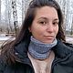 Заказать Манишка головной убор шарф. Ирина. Ярмарка Мастеров. . Шарфы Фото №3
