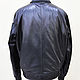 Order Men's jacket, made of genuine ostrich leather and genuine leather. SHOES&BAGS. Livemaster. . Mens outerwear Фото №3