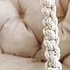 Подвесное кресло " Малыш". Кресла. MACRAME_ART. Ярмарка Мастеров.  Фото №5