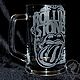 Rolling Stones.  Beer mug. Mugs and cups. ArtGraving. Online shopping on My Livemaster.  Фото №2