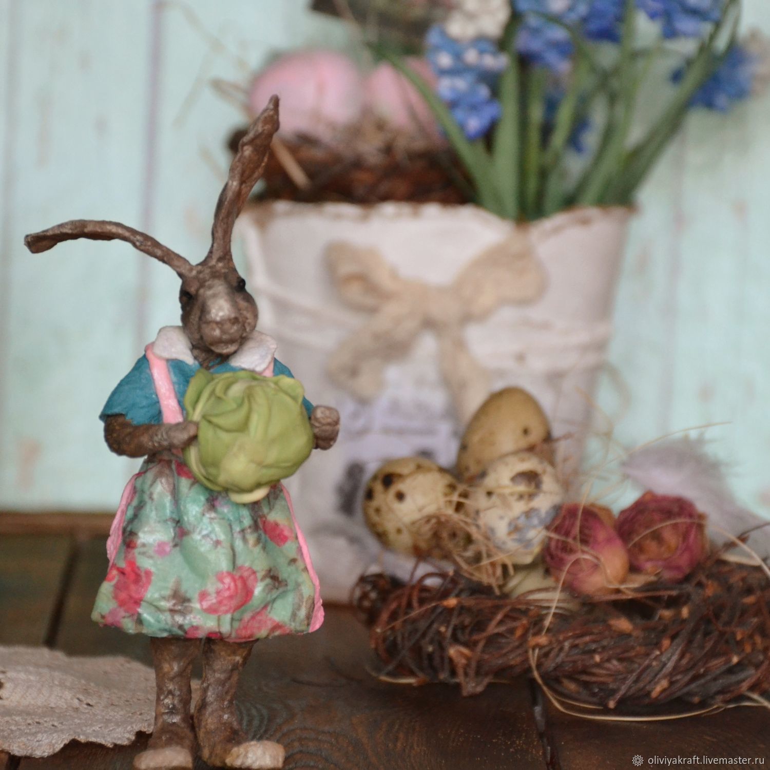 Easter souvenir Rabbit, Easter souvenirs, Khabarovsk,  Фото №1