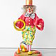 Author's doll is a CLOWN, Dolls, Moscow,  Фото №1