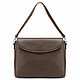 Leather women's bag 'Kate' (brown). Classic Bag. Russian leather Guild. My Livemaster. Фото №5