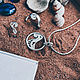 Подвеска из серебра Море внутри меня. Подвеска. ОКО JEWELRY/Серебро Татьяны Щаповой. Интернет-магазин Ярмарка Мастеров.  Фото №2