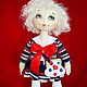 Textile doll Marinka. Stuffed Toys. AlbinaDolls. Online shopping on My Livemaster.  Фото №2