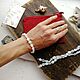 moonstone. Charm bracelet made of natural stones. Bead bracelet. Tiktak_magic. Online shopping on My Livemaster.  Фото №2