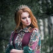 Русский стиль handmade. Livemaster - original item Rim -kokoshnik Velena. Handmade.