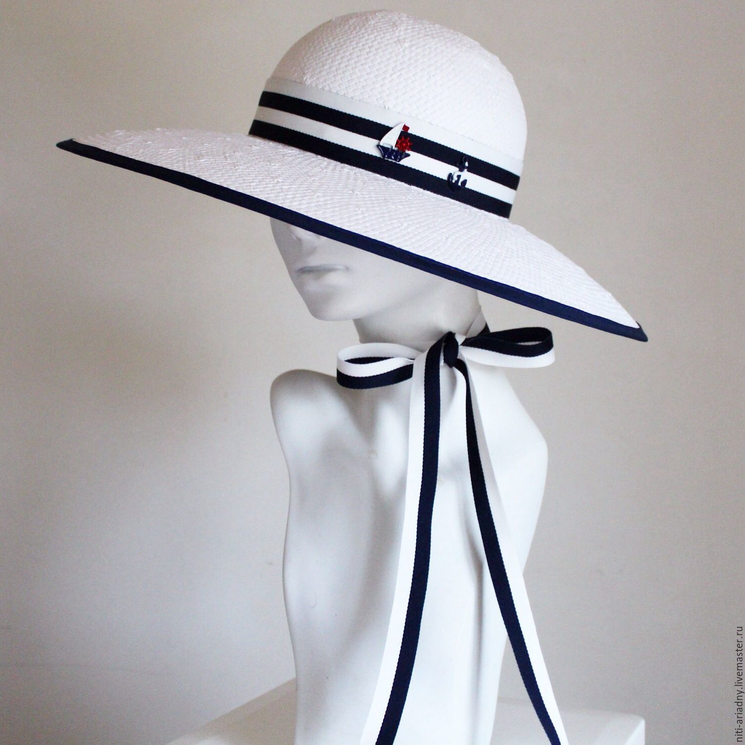 Детская шляпка "Маленькая леди" – заказать на Ярмарке Мастеров ...