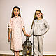  "BRIGHT STARS" Ночная сорочка для девочки. Пижамы и халаты. Jsus-kids. Интернет-магазин Ярмарка Мастеров.  Фото №2