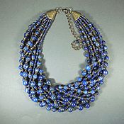 Украшения handmade. Livemaster - original item Blue Lapis Lazuli Necklace Handmade. Handmade.