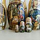 Заказать Рождественская История, 10 мест, 30 см. Елена Фролова. Ярмарка Мастеров. . Матрешки Фото №3