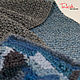 Order Knitted Snood scarf 'Blue patches' Snood crochet. asmik (asmik). Livemaster. . Scarves Фото №3