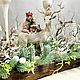 Новогодняя композиция на стол. Композиции. buket.buffet.decor/ Lana R. Интернет-магазин Ярмарка Мастеров.  Фото №2