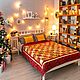 Colcha con bordado de Vals de flores'. Bedspreads. elena-kornienko. Ярмарка Мастеров.  Фото №4