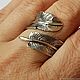 Кольцо из серебра " Перо ". Кольца. Newstylejewelry. Ярмарка Мастеров.  Фото №6