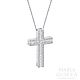 Подвеска крест серебро 925 пробы в инкрустации фианитов premium. Подвеска. MARIA GUSEVA Fashion Jewelry. Интернет-магазин Ярмарка Мастеров.  Фото №2
