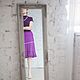 Knitted skirt 'Purple bell'. Skirts. Oksana Vladarskaya. Online shopping on My Livemaster.  Фото №2