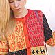 Кофточка вязаная жаккардовая В стиле Бохо. Кардиганы. Татьяна Knitting Patterns ( tussyL). Интернет-магазин Ярмарка Мастеров.  Фото №2