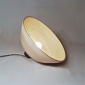 Для дома и интерьера handmade. Livemaster - original item Ceramic lamp with large deep canopy (diameter 37 cm). Handmade.