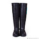 Womens boots 'I love Mops'. High Boots. Pelle Volare. My Livemaster. Фото №5