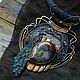 Заказать "His Royal Majesty Peacock" колье. Julia Chernopazova Art Jewelry. Ярмарка Мастеров. . Подвеска Фото №3