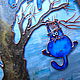Picture Rescue. Blue cats by Rina, Sanuk. Free shipping, Pictures, Severodonetsk,  Фото №1