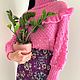Заказать Свитер из мохера в ярко-розовом оттенке. MariaChernova_knitwear. Ярмарка Мастеров. . Свитеры Фото №3