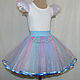 Order Multicolor Tulle Skirt. TutuChic. Livemaster. . Child skirt Фото №3