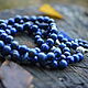 Order The rosary is small !with video! Buddhas of Medicine - Lapis Lazuli Rosary Buddhism. Jewerly for Happiness. Livemaster. . Rosary Фото №3