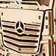 Заказать Грузовик Mercedes-Benz Actros с автовозом и машинками. Lion-woods-. Ярмарка Мастеров. . Пазлы и головоломки Фото №3
