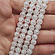 Сахарный кварц 6 мм, БС63, НИТЬ 37 см. Бусины. iva_crystals. Ярмарка Мастеров.  Фото №4
