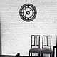 Большие часы настенные 80см "Kella". Часы классические. koduKuus /часы и декор из металла/. Ярмарка Мастеров.  Фото №5