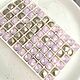 10 мм. Swarovski 4470 Cushion Square, Rose Water Opal. Кристаллы. Фурнитура для украшений (accessoria). Интернет-магазин Ярмарка Мастеров.  Фото №2