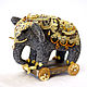 The figure of an elephant, Doll amulet, Moscow,  Фото №1