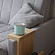 Подлокотник-столик для дивана. Полки. Wood Projects. Интернет-магазин Ярмарка Мастеров.  Фото №2
